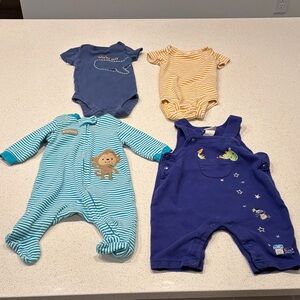 Carter’s 4 piece bundle, 0-3 months